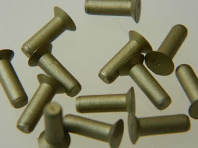 20 x Rivets Aluminium CSK, 3mm Diameter, Length 9mm, Part JN0119R Metric [M8]