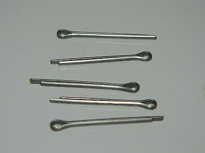20 x Stainless Steel Split Pin 1/16& x22; Diameter 3/4& x22; Long Part ...