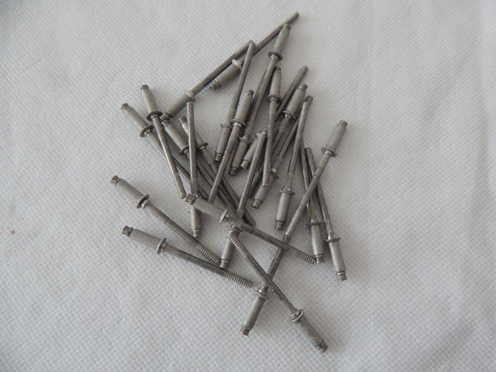 25 x Blind Rivets 0 125 inches Diameter 0 260 inches Length Pt No ...