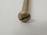 25 x Slotted Head Steel Aircraft Bolts, 1/4