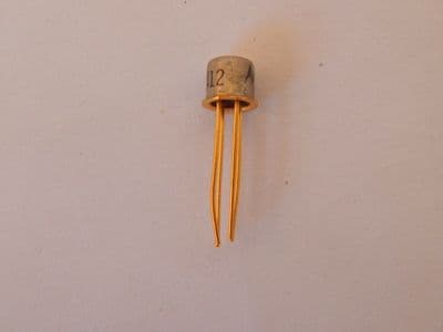 2N3283 Motorola Germanium Transistor, PNP, 0.1W, 25V, 0.05A, TO-72 [3R1E, EC53]