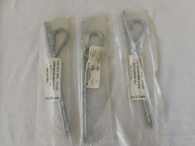 3 x Racal Radio Mast Base Plate Pins, New, Part No 716-172-000  [CL10A]