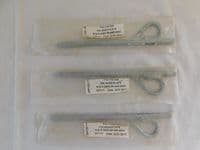 3 x Racal Radio Mast Base Plate Pins, New, Part No 716-172-000  [CL14A]