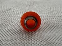 4 x Ex RAF Aircraft Type C33 Lens Light Knob, Orange, A3466C  [D4C]