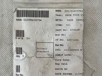 4 x Ex RAF Aircraft Type C33 Lens Light Knob, Orange, A3466C  [D4C]