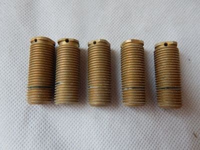 5 x 1/2-20 UNF Threaded Studs Steel Flat Headed Fastener Length 1 3/8