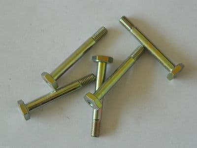 5 x 10-32 UNF Dished Hex Head Stainless Shear Bolts 1 1/2