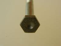 5 x 10-32 UNF Stainless Steel Bolts Dished Length 1 1/4