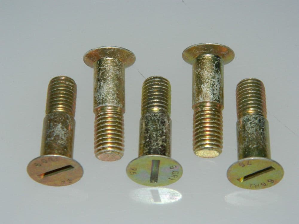 5 x 4BA Hexagon Head Bolt 15/16" Long Cadmium Plated Steel Part A255B A3