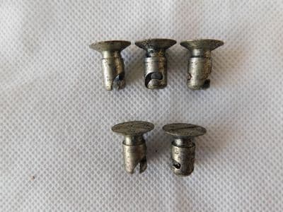5 x 5/16" Countersunk Dzus Fasteners, Length 0.5", Type F5-50 [CN1A-5]