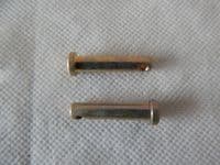 5 x 6mm Diameter Clevis Pins Steel Head Diameter 9mm [CN1C-7]