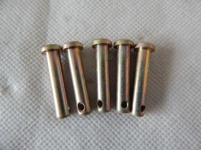 5 x 6mm Diameter Clevis Pins Steel Head Diameter 9mm [CN1C-7]