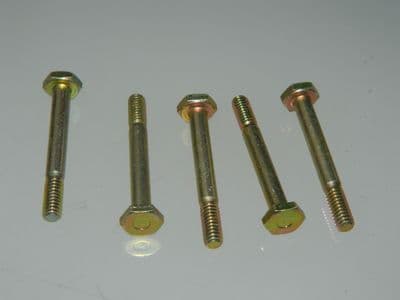5 x 8-32 UNC Steel Bolts Cadmium Plated Fastener 1 5/16