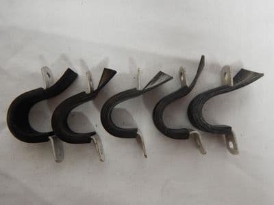 5 x A20 Saddle Arch Aircraft Pipe Cable Retaining Strap, 3/4