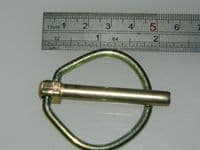 5 x Aircraft Lynch Pins With Retaining Ring, Diameter 1/4