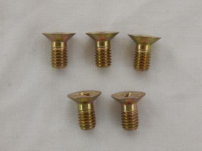 5 x Aircraft Machine Screws, M6 Thread, 12mm Length, LN29794-06X12 [GR2B-13]