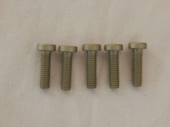 5 x Aircraft Machine Screws, Pan Cross Head, M4 Thread, JN0066-04014Z [GR2B-8]