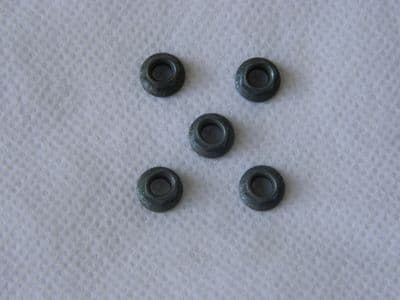 5 x Aircraft Self Locking Hex Nuts, M4 Thread, Steel, Part No. L22541-040N [J5]