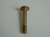 5 x Aircraft Slotted Mushroom Head Steel Bolts, 1/4