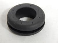 5 x Black Rubber Grommets, Aircraft, 16mm Inside Diameter, 11mm Height [GR2B-5]