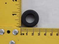 5 x Black Rubber Grommets, Aircraft, 16mm Inside Diameter, 11mm Height [GR2B-5]