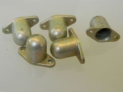 5 x Camlock Fastener Enclosed Receptacle Internal Diameter 1/4