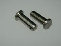 5 x Clevis Pin Steel Diameter 1/4