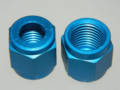 5 x Coupling Nut Union Tube O/D 1/4