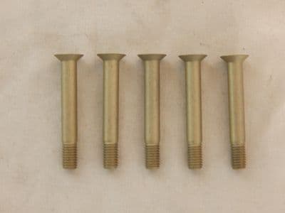 5 x Cross Head Aircraft Bolts, M5 Thread, 27mm Grip, DIN65179-05027Z [GR2B-11]