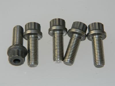 5 x Double Hex Head Bolts Thread 0.274