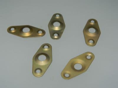 5 x Dzus Fastener Mount Protecting Plate Double Lug Part DHS908-C [B11]