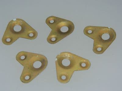 5 x Dzus Fastener Right Angled Mount Protecting Plate Part DHS909-C [B11]