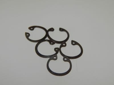 5 x Internal Circlip Steel Inside Diameter 11.5mm Outside Diameter 13.7mm [O5]