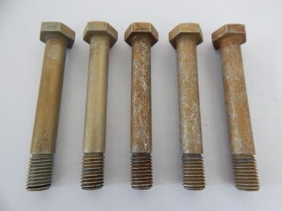 5 x M10 -1.5 Bolts Hexagon Head, Fastener Length 2 3/4