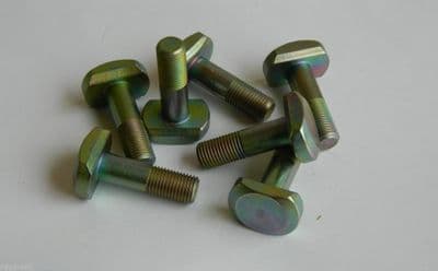 5 x M10 Bolts Metric Fastener Length 3.2cm Special Headed Aircraft Bolts [O8]