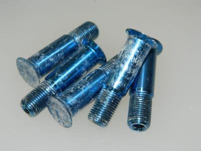 5 x M10 Hi-Lok Aircraft Bolts, Titanium, CSK, Length 42mm, HLM611-M10-26 [K5]