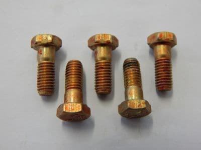 5 x M5 Hex Head Bolts Metric Fastener Length 13mm  [V30]