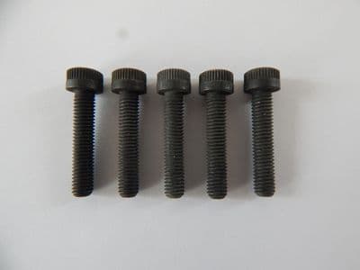 5 x M5 Screws Socket Cap Head Steel Fully Threaded Length 25mm [CN1D-4]