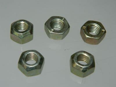 5 x M8 Self Locking Nuts Type P All Metal Lock Nuts, Part Number VMN001 [CN1A-7]