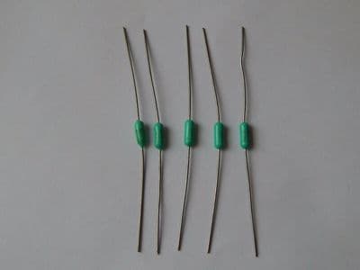5 x Metal Film Resistors, 47 Ohm, 0.5W, P/No. RLR20C47ROGR [3R1D,EC41]