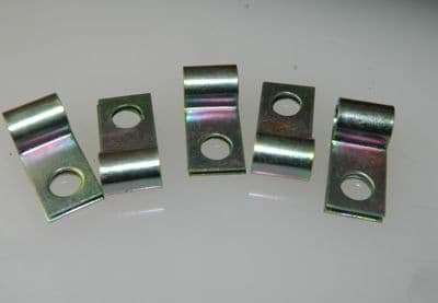 5 x  P Clips 10mm Inside Diameter Cadmium Plated Steel Part FV932315-10 [N24]