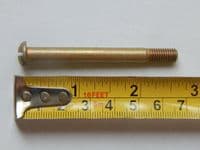 5 x Round Head Aircraft Bolts, Slotted, 1/4