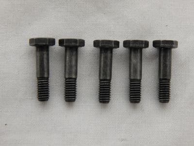 5 x Shear Bolts, M4 Thread, Hex Head, Steel, Part No. EN2859-040009B [GR2B-14]