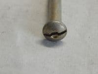 5 x Slotted Head Steel Aircraft Bolts, 1/4