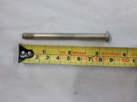 5 x Slotted Head Steel Aircraft Bolts, 1/4