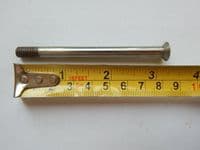 5 x Steel Aircraft Bolts, CSK Slotted, 1/4