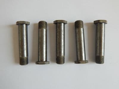 5 x Steel Hex Head Aircraft Bolts, 7/16