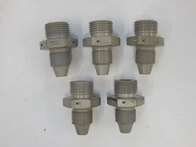 5 x Straight Pipe Adaptors, 3/4
