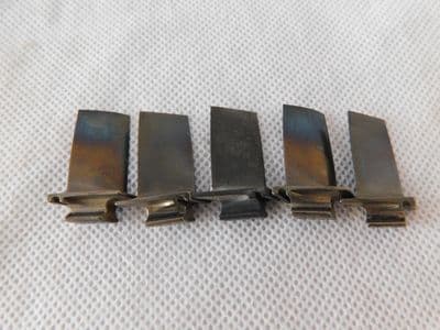 5 x Tornado Aircraft RB199 Stage 6 High Pressure Rotor Blades, JJ934321 [D4E]