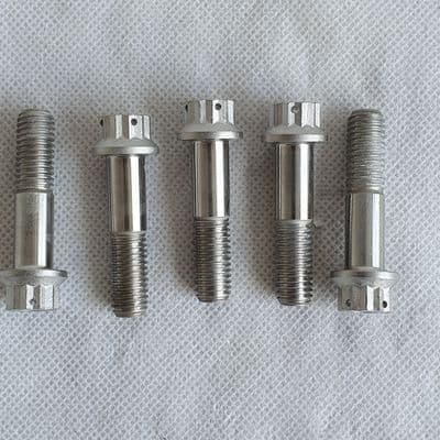5 x Twelve Point M10 Aircraft Bolts, Grip 20mm, LN29955K10020 [CN1D-7]